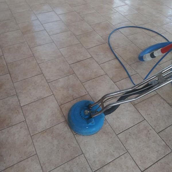 Tile and grout cleaning results